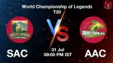 WCL 2025 Semi-Final 2: SAC vs AAC Dream11, My11Circle Prediction, Playing 11