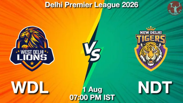WDL vs NDT DPL 2026 Match Preview,