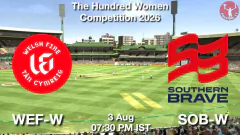 WEF-W vs SOB-W 2026 Match Picture