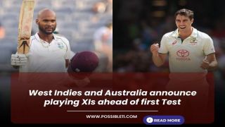 West Indies and Australia announce playing