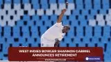 West Indies bowler Shannon