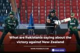 What are Pakistanis saying