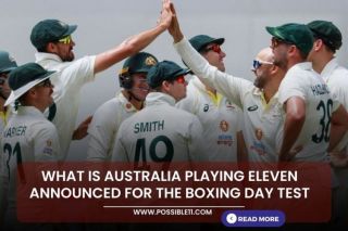 What is Australia playing eleven announced