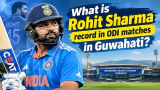 What is Rohit Sharma record in ODI matches in Guwahati?