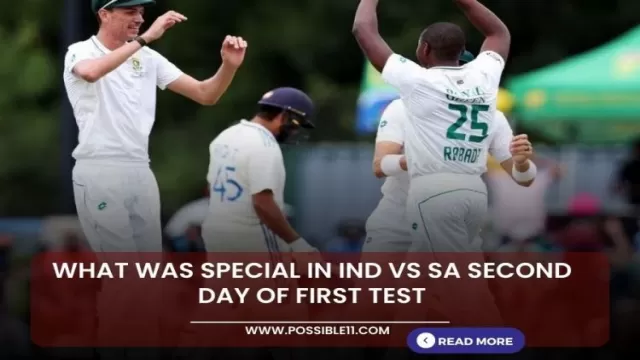 What was special in IND vs SA