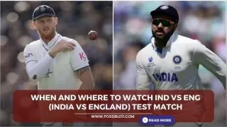 When and where to watch IND