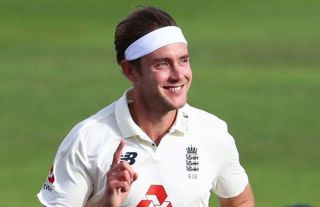 When did Stuart Broad finally make