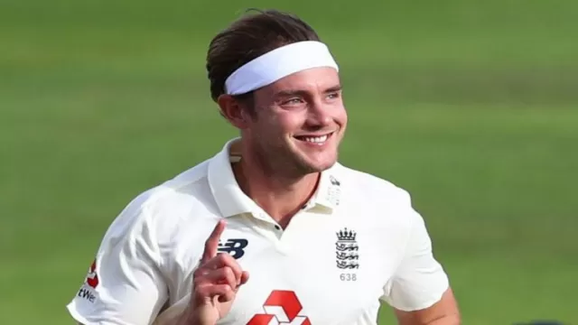 When did Stuart Broad finally make up