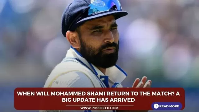 When will Mohammed Shami return to the