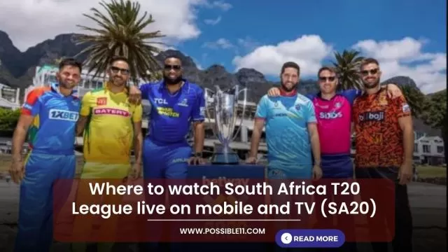 Where to watch South Africa T20 League