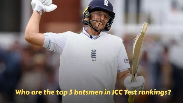 Who are the top 5 batsmen in