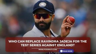 Who can replace Ravindra Jadeja for