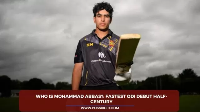 Who is Mohammad Abbas?: fastest ODI debut