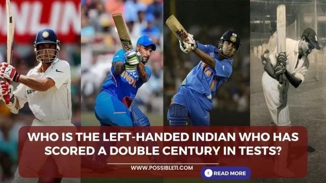 Who is the left-handed Indian who has