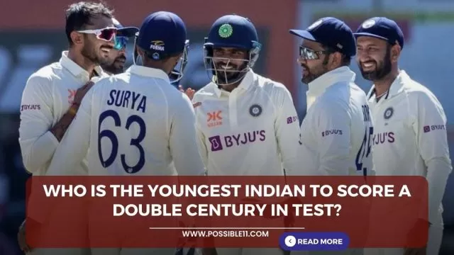 Who is the youngest Indian to score