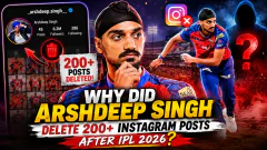 Why Did Arshdeep Singh Delete Picture