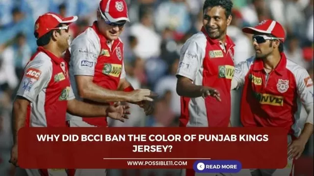 Why did BCCI ban the color of