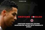 Why did Cristiano Ronaldo