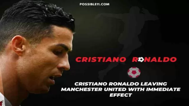 Why did Cristiano Ronaldo leave Manchester United