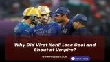 Why Did Virat Kohli