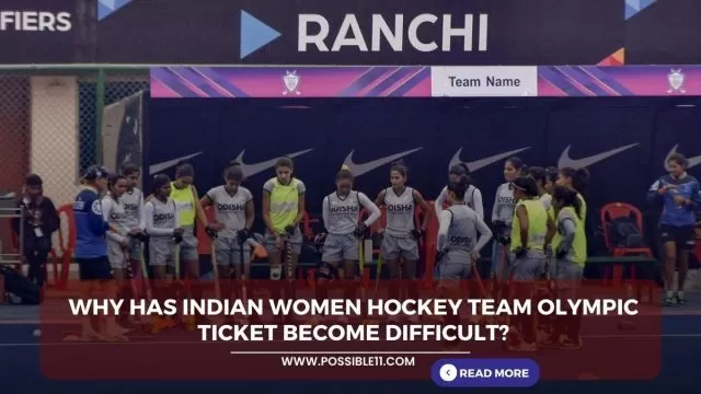 Why has Indian women hockey team Olympic