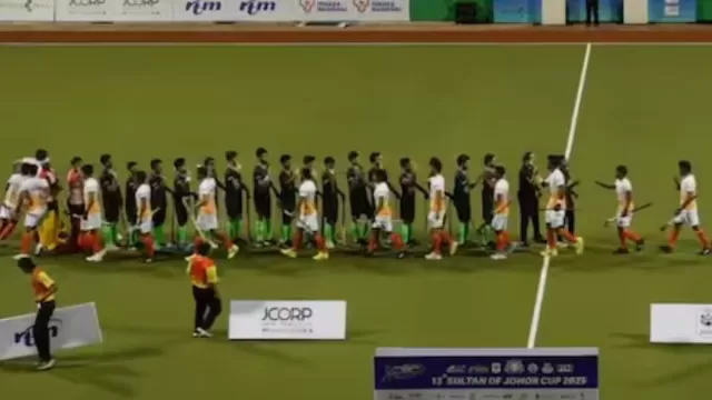 Why Indian Hockey Players Shook Hands with