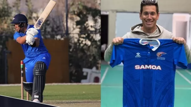 Why is Ross Taylor playing for Samoa?,