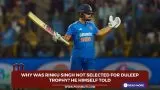 Why Rinku Singh not