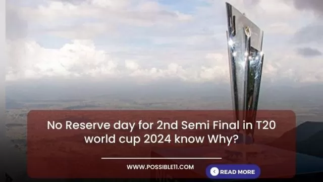 Why There is No Reserve day for