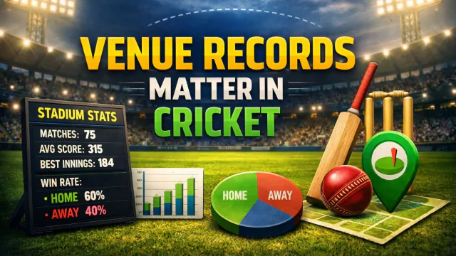 Why Venue Records Matter in Cricket Betting