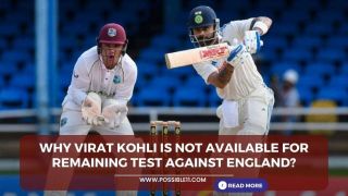 Why Virat Kohli is not available