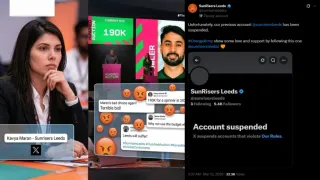 Why Was Sunrisers Leeds Twitter Account