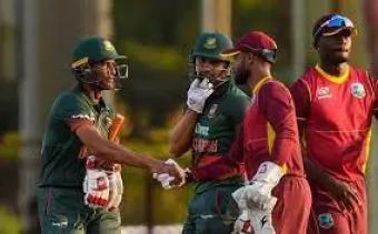 WI vs Ban 2nd ODI Highlights: