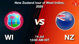 WI vs NZ 2nd ODI 2026