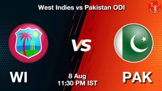 WI vs PAK 1st ODI: Head