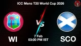 WI vs SCO World