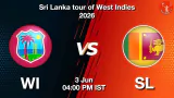 WI vs SL 1st