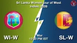 WI-W vs SL-W 1st