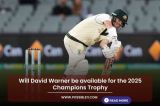 Will David Warner be