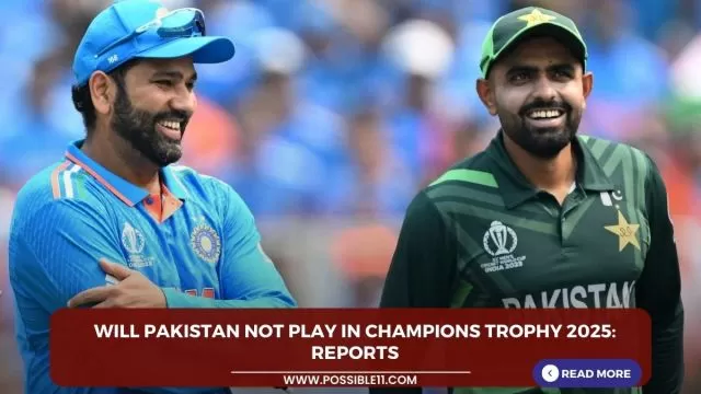 Will Pakistan not play in Champions Trophy
