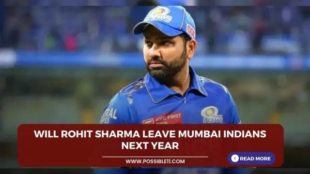 Will Rohit Sharma leave Mumbai Indians next