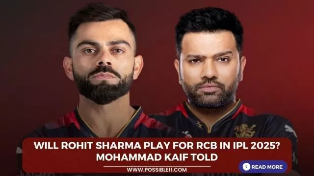 Will Rohit Sharma play for RCB in