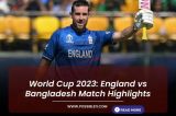 World Cup 2023: England