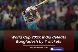 World Cup 2023: India defeats Bangladesh