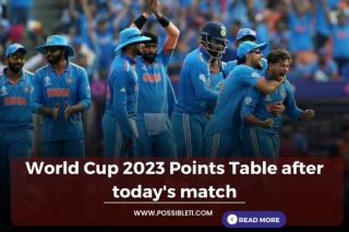 World Cup 2023 Points Table after