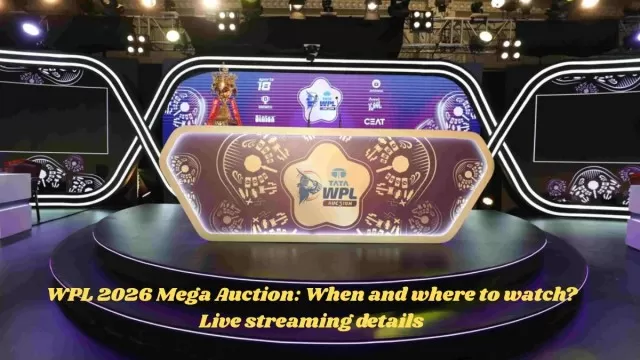 WPL 2026 Mega Auction: When and where