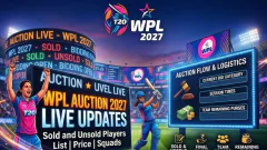 WPL Auction 2027 Live Updates: Picture