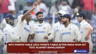 WTC Points Table 2024: Points table