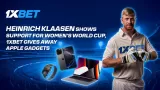 Women's World Cup 2025 is here: Heinrich Klaasen has expressed his support for Women in Blue, and 1xBet gives away Apple gadgets