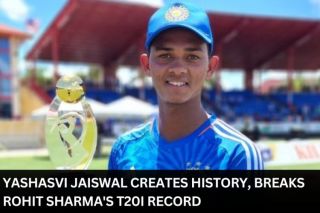 Yashasvi Jaiswal Creates History, Breaks Rohit